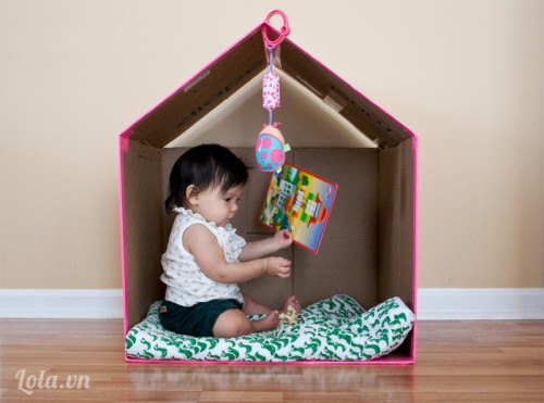 C&#225;ch l&#224;m ng&#244;i nh&#224; bằng giấy xinh xắn cho b&#233; y&#234;u