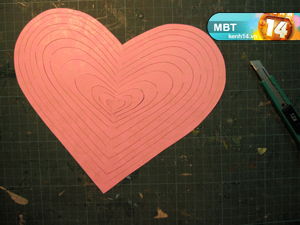 C&#225;ch l&#224;m thiệp Valentine với lời y&#234;u được giấu k&#237;n