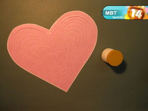 C&#225;ch l&#224;m thiệp Valentine với lời y&#234;u được giấu k&#237;n
