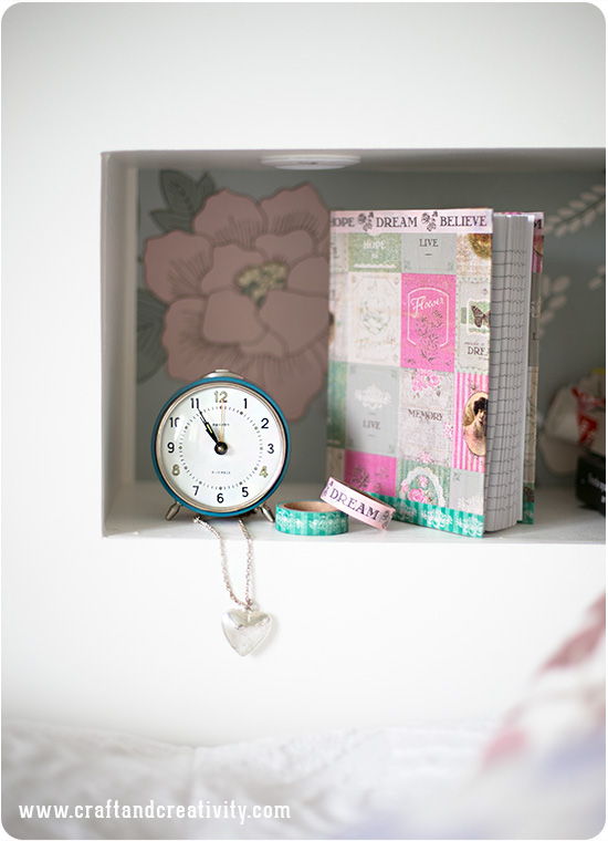 C&#225;ch trang tr&#237; sổ tay với kỹ thuật d&#225;n decoupage