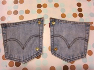 Chế t&#250;i quần jeans th&#224;nh hộp đựng đĩa CD độc đ&#225;o
