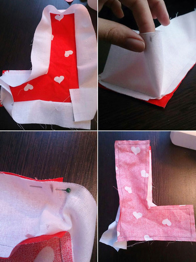 Cuối tuần ở nh&#224; may gối tựa chữ LOVE vừa đẹp, vừa y&#234;u
