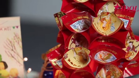 Đ&#232;n lồng Tết từ bao l&#236; x&#236; - g&#225;i vụng cũng l&#224;m được
