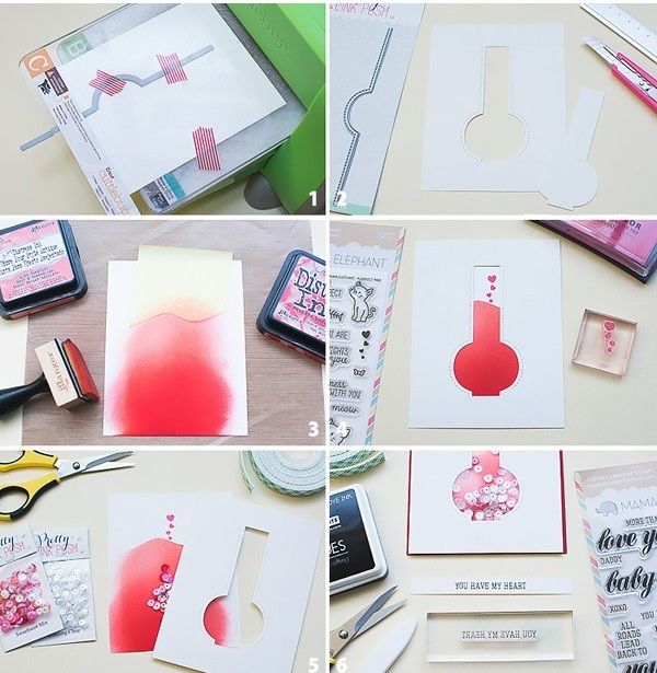 Hướng dẫn 4 c&#225;ch l&#224;m thiệp Valentine handmade độc đ&#225;o
