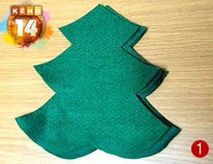 Hướng dẫn l&#224;m c&#226;y th&#244;ng Noel bằng b&#244;ng si&#234;u ngộ nghĩnh