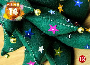 Hướng dẫn l&#224;m c&#226;y th&#244;ng Noel bằng b&#244;ng si&#234;u ngộ nghĩnh