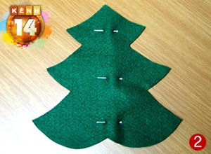 Hướng dẫn l&#224;m c&#226;y th&#244;ng Noel bằng b&#244;ng si&#234;u ngộ nghĩnh
