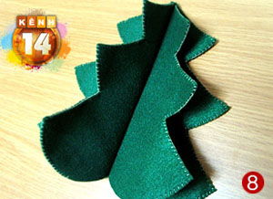 Hướng dẫn l&#224;m c&#226;y th&#244;ng Noel bằng b&#244;ng si&#234;u ngộ nghĩnh