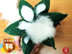 Hướng dẫn l&#224;m c&#226;y th&#244;ng Noel bằng b&#244;ng si&#234;u ngộ nghĩnh