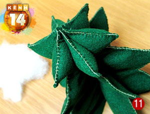 Hướng dẫn l&#224;m c&#226;y th&#244;ng Noel bằng b&#244;ng si&#234;u ngộ nghĩnh