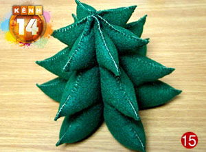 Hướng dẫn l&#224;m c&#226;y th&#244;ng Noel bằng b&#244;ng si&#234;u ngộ nghĩnh