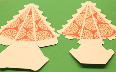 Hướng dẫn l&#224;m hộp qu&#224; h&#236;nh c&#226;y th&#244;ng Noel tặng bạn