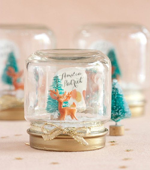 Hướng dẫn l&#224;m quả cầu tuyết để b&#224;n trang tr&#237; Gi&#225;ng sinh