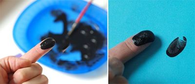 Trang tr&#237; sổ tay th&#224;nh h&#236;nh con nhện cực độc từ v&#226;n tay