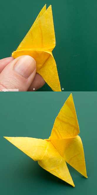 Học gấp ch&#250; bướm xinh theo phong c&#225;ch Origami