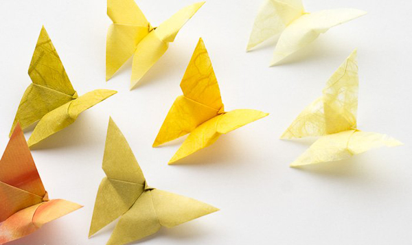 Học gấp ch&#250; bướm xinh theo phong c&#225;ch Origami