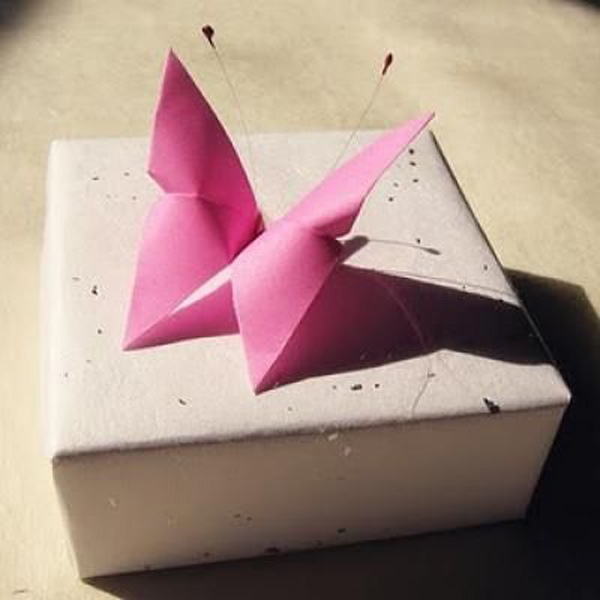 Học gấp ch&#250; bướm xinh theo phong c&#225;ch Origami